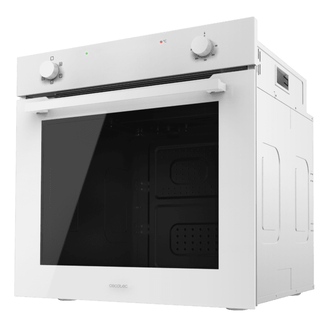 Bolero Hexa C126400 Glass White A Horno Integrable Convencional C126400 Glass White de 80L de capacidad, 5 funciones, Convencional, Steam Assist, Steam EasyClean, Clase A, 2800W.