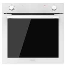 Bolero Hexa C126400 Glass White A Horno Integrable Convencional C126400 Glass White de 80L de capacidad, 5 funciones, Convencional, Steam Assist, Steam EasyClean, Clase A, 2800W.