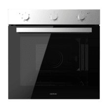 Bolero Hexa M236000 Inox Time A Horno Integrable Multifunción de 70L de capacidad, 6 funciones, Timer,  Clase A, 2800W, Steam Base XXL, Steam Assist, Steam EasyClean, Cooling Fan,  Modo Defrost, Modo Eco, Modo Convección, Puerta Triple Glass.