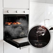 Bolero Hexa M236000 Inox Time A Horno Integrable Multifunción de 70L de capacidad, 6 funciones, Timer,  Clase A, 2800W, Steam Base XXL, Steam Assist, Steam EasyClean, Cooling Fan,  Modo Defrost, Modo Eco, Modo Convección, Puerta Triple Glass.