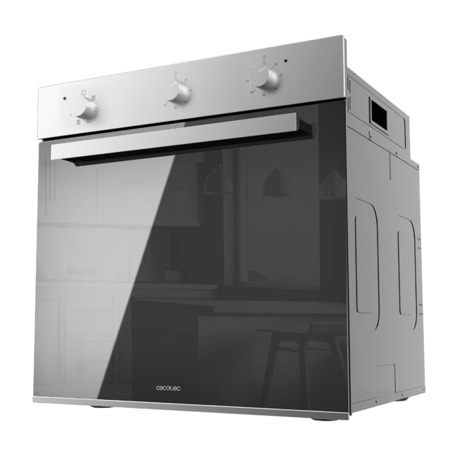 Bolero Hexa M236000 Mirror Time A Horno Integrable Multifunción M236000 Mirror Time de 70L de capacidad, 6 funciones, Timer,  Clase A, 2800W, Steam Base XXL, Steam Assist, Steam EasyClean, Cooling Fan, Modo Defrost, Modo Eco, Modo Convección, Puerta Triple Glass.