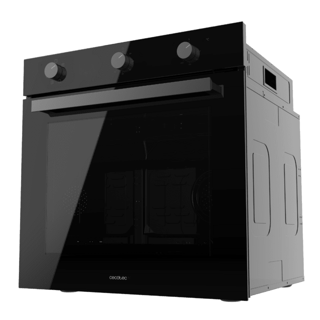 Bolero Hexa M236000 Glass Black Time A Horno Integrable Multifunción M236000 Glass Black Time de 70L de capacidad, 6 funciones, Timer,  Clase A, 2800W, Steam Base XXL, Steam Assist, Steam EasyClean, Cooling Fan, Modo Defrost, Modo Eco, Modo Convección, Puerta Triple Glass.