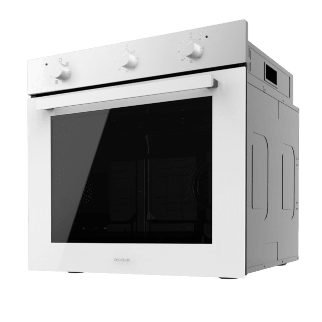 Bolero Hexa M236000 Glass White Time A Horno Integrable Multifunción M236000 Glass White Time de 70L de capacidad, 6 funciones, Timer,  Clase A, 2800W, Steam Base XXL, Steam Assist, Steam EasyClean, Cooling Fan, Modo Defrost, Modo Eco, Modo Convección, Puerta Triple Glass.