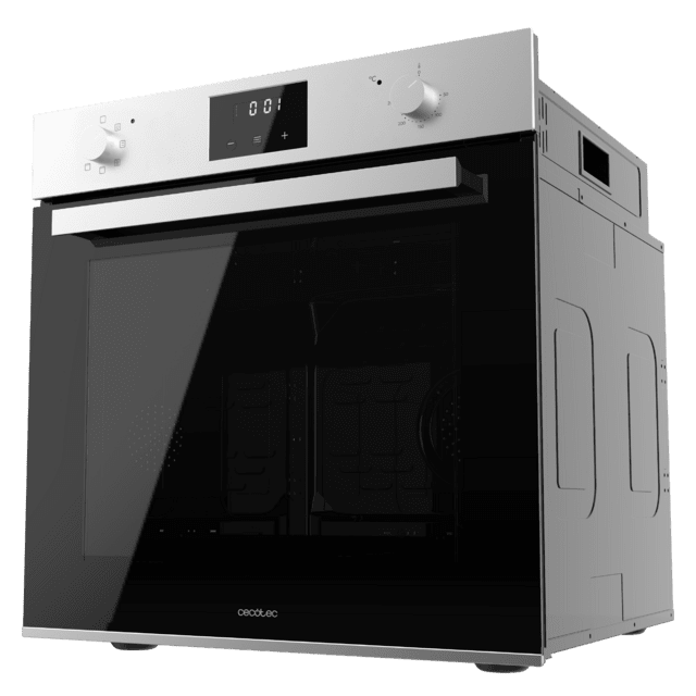 Bolero Hexa M226001 Line A Horno Integrable Multifunción M226001 Line de 70L de capacidad, 7 funciones, Display, Clase A, 2800W, Steam Base XXL, Steam Assist, Steam EasyClean, Cooling Fan, Modo Eco, Modo Convección, Modo Grill, Puerta Triple Glass, Luz Interior.