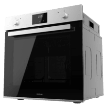 Bolero Hexa M226001 Line A Horno Integrable Multifunción M226001 Line de 70L de capacidad, 7 funciones, Display, Clase A, 2800W, Steam Base XXL, Steam Assist, Steam EasyClean, Cooling Fan, Modo Eco, Modo Convección, Modo Grill, Puerta Triple Glass, Luz Interior.