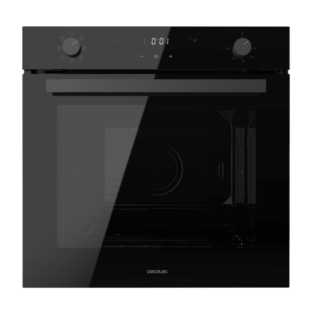 Bolero Hexa M226001 Glass Black A Horno Integrable Multifunción M226001 Glass Black de 70L de capacidad, 7 funciones, Display, Clase A, 2800W, Steam Base XXL, Steam Assist, Steam EasyClean, Cooling Fan, Modo Eco, Modo Convección, Modo Grill, Puerta Triple Glass, Luz Interior.