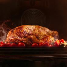 Bolero Hexa AF326000 Glass Black A Forno a incasso Multifunzione Airfryer AF326000 Glass Black da 73L di capacità, 12 funzioni, Classe A, 3250W, Steam Base XXL, Steam Assist, Steam EasyClean, Pizza Master, Airfryer Master, Ventola di raffreddamento, Modalità Eco.
