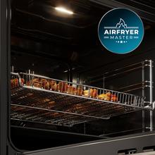 Bolero Hexa AF326000 Glass Black A Forno a incasso Multifunzione Airfryer AF326000 Glass Black da 73L di capacità, 12 funzioni, Classe A, 3250W, Steam Base XXL, Steam Assist, Steam EasyClean, Pizza Master, Airfryer Master, Ventola di raffreddamento, Modalità Eco.