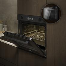 Bolero Hexa AF326000 Glass Black A Forno a incasso Multifunzione Airfryer AF326000 Glass Black da 73L di capacità, 12 funzioni, Classe A, 3250W, Steam Base XXL, Steam Assist, Steam EasyClean, Pizza Master, Airfryer Master, Ventola di raffreddamento, Modalità Eco.