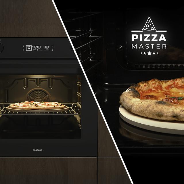 Bolero Hexa AF326000 Glass Black A Forno a incasso Multifunzione Airfryer AF326000 Glass Black da 73L di capacità, 12 funzioni, Classe A, 3250W, Steam Base XXL, Steam Assist, Steam EasyClean, Pizza Master, Airfryer Master, Ventola di raffreddamento, Modalità Eco.
