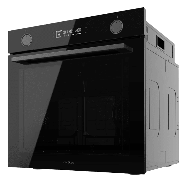 Bolero Hexa AF326000 Glass Black A Horno Integrable Multifunción Airfryer AF326000 Glass Black de 73L de capacidad, 12 funciones, Clase A, 2800W, Steam Base XXL, Steam Assist, Steam EasyClean, Pizza Master, Airfryer Master, Cooling Fan, Modo Eco.