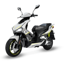 Cecotec Shark (Gris/Lima) Con una potencia máxima de 3600W, y con opción de una o dos baterías (66-132 Km de autonomía). Disponible en dos colores, combina diseño y agilidad.L1eB (Equivalente a 49cc)