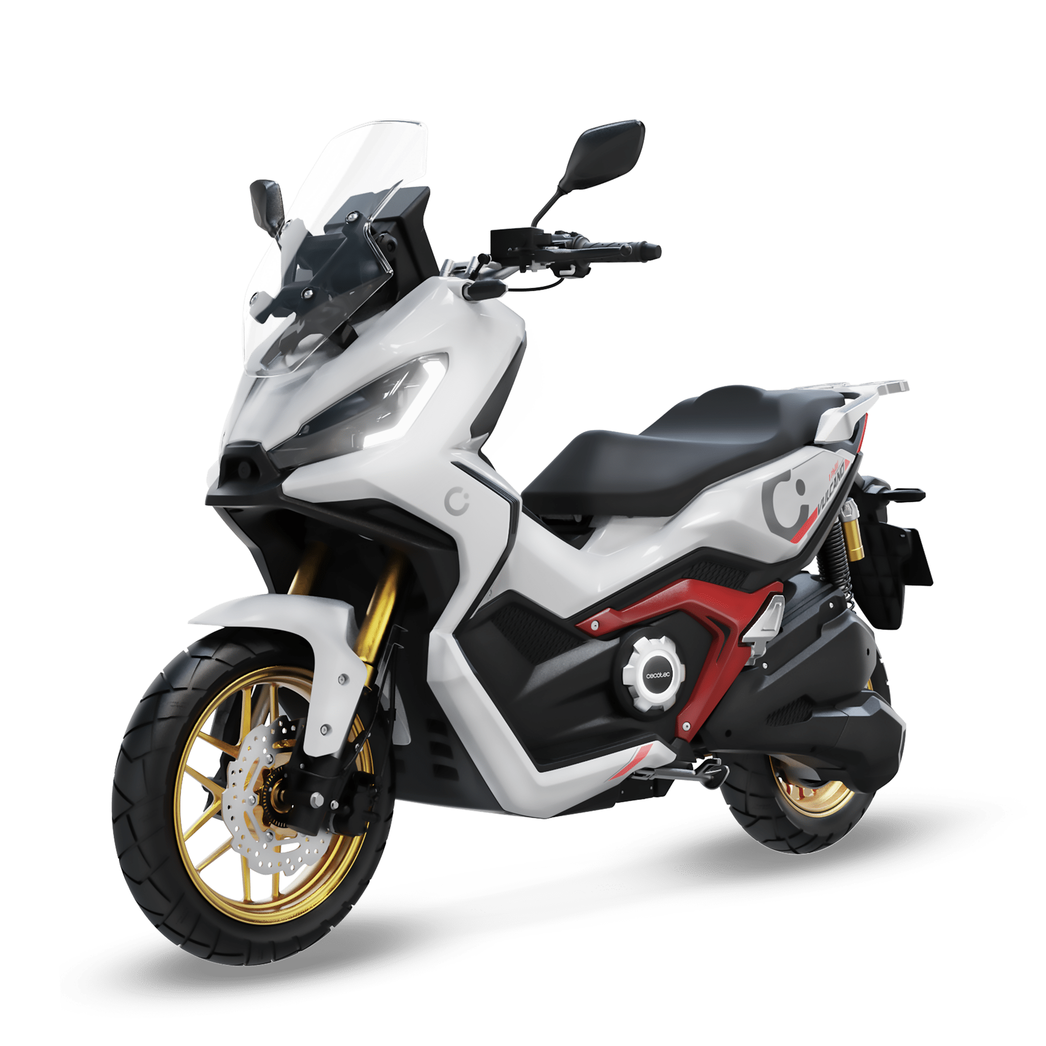 Cecotec Vulcano motocicleta eléctrica con una potencia máxima de 17000W y hasta 151Km de autonomía. Disponible en dos colores, combina: Estilo, potencia y tecnología. L3eB (Equivalente a 125cc)