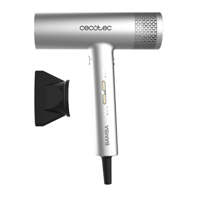 Secador CECOTEC Bamba IoniCare RockStar Aluminum con boquilla concentradora separada