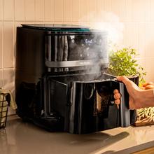 Cecofry Mist 7000 Friteuse à air avec 7 litres de capacité et 1700 W de puissance. Fonction Déshydrater, Préchauffer et Détartrer.