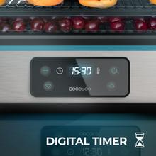 VitaDry Pro Disidratatore alimentare con 5 vassoi regolabili in altezza, display digitale, tempo regolabile fino a 48 ore e temperatura regolabile tra 35 e 70 gradi.