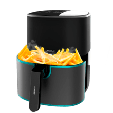 Cecofry Fantastik Inox 6500 Freidora de aire sin aceite / Airfryer digital de 1700 W, 6,5 L de capacidad y diseño con acabados en acero inoxidable.