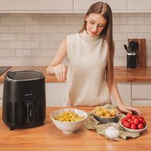 Friteuse à air Cecofry Fantastik 3500 Friteuse diététique numérique de 1200 W avec une capacité de 3,5 L.