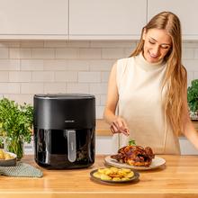 Cecofry Fantastik 6500 Airfryer digital 1700 W Fritadeira sem óleo com capacidade de 6,5L.