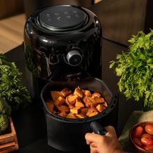 Cecofry Pixel 2500 Manuelle und kompakte ölfreie 2,5-Liter-Airfryer-Fritteuse mit PerfectCook-Technologie.