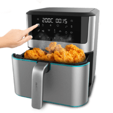 Cecofry Supreme 8000 Touch friggitrice ad aria con capacità di 8 L e tecnologia PerfectCook.