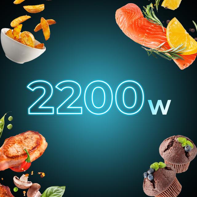 Cecotec Advance 9000 Duplo 9 L 2800 W - Fritadeira de Ar