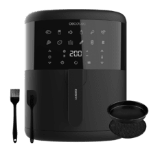 Cecofry Bombastik 6000 Full Fritadeira sem óleo Airfryer digital e compacta, com capacidade de 6 l, com pacote de acessórios e tecnologia PerfectCook.