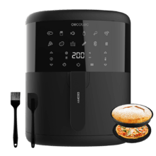 Cecofry Bombastik 6000 Full Freidora sin aceite airfryer dietética digital y compacta sin aceite de 6 L de capacidad, con pack de accesorios y tecnología PerfectCook.