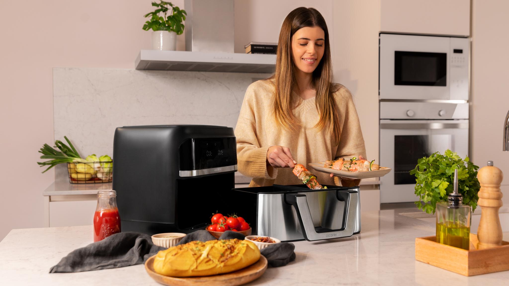 Cecofry Dual 9000 Friteuse di t tique sans huile Cecotec