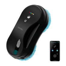 Robot Limpiacristales Conga WinDroid 880 SprayWater Connected. 3 en 1, Navegación Inteligente, Control App, 4 Programas, Cable 5,5m, Sistema de Seguridad