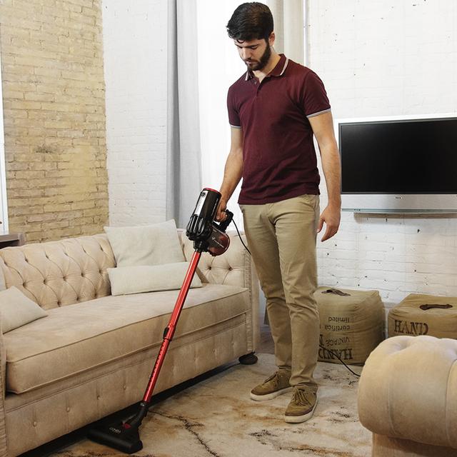 Conga ThunderBrush 520 2-in-1 Staubsauger mit Kabel. Vertikaler und Handstaubsauger. Zyklon-Technologie. HEPA-Filter Energieffizienz A+. Geringer Stromverbrauch von 600 W.