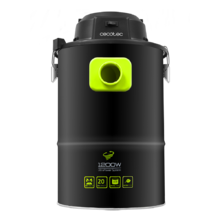 Aspirapolvere per cenere Conga PowerAsh 1200. Ugello XXL, 3 processi di filtraggio, tubo rinforzato, serbatoio in metallo 20 L, filtro HEPA, 1200 W