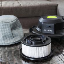 Aspirapolvere per cenere Conga PowerAsh 1200. Ugello XXL, 3 processi di filtraggio, tubo rinforzato, serbatoio in metallo 20 L, filtro HEPA, 1200 W
