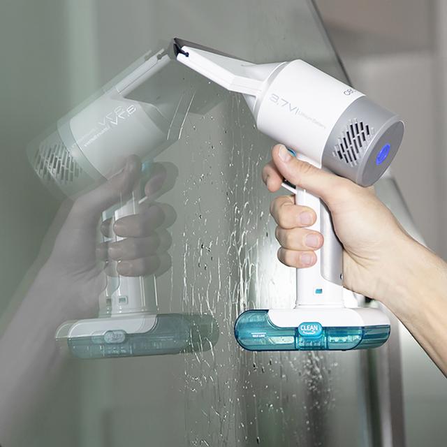 Lavavetri Conga Immortal Extreme 3,7 V. Aspirapolvere lavavetri, pulisce in 3 fasi, autonomia di 30 minuti, include flacone spray
