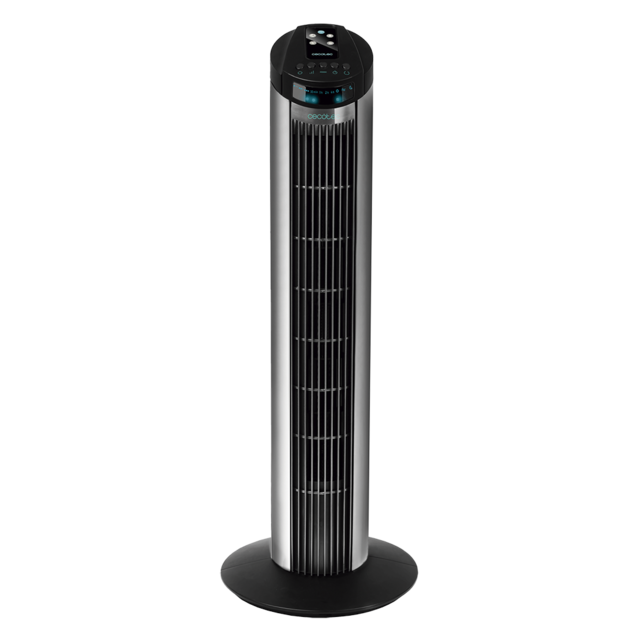 Ventilateur Colonne Cecotec EnergySilence 890 - Silencieux, 3 Vitesses, Télécommande, Minuterie 7,5h - Design élégant