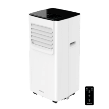 Condizionatore portatile 3 in 1 EnergyClima 7050. Refrigerazione, ventilazione e deumidificazione. Ultrasilenzioso. 7000 BTU. 300 m³/h. Display. Timer 24 h. Telecomando.