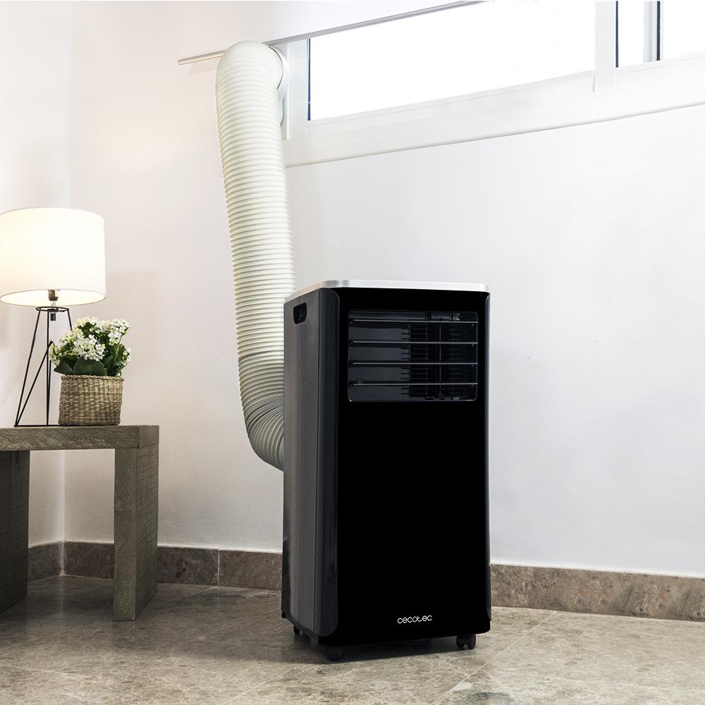 EnergySilence Clima 9250 SmartHeating Klimaanlage für kalte und heiße Luft. Leistungsstarke 4 in 1, Ultraleise, 9000 BTU, 350 m³/h, Digitalanzeige, 24-Stunden-Timer, Fernbedienung