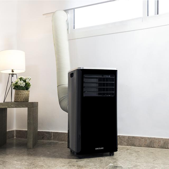 Condizionatore Portatile freddo/caldo EnergySilence Clima 9250 SmartHeating Potente 4 in 1, ultrasilenzioso, 9000 BTU, 350 m³/h, display Digitale, timer 24 Ore, telecomando.