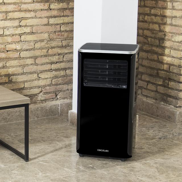 Condizionatore Portatile freddo/caldo EnergySilence Clima 9250 SmartHeating Potente 4 in 1, ultrasilenzioso, 9000 BTU, 350 m³/h, display Digitale, timer 24 Ore, telecomando.