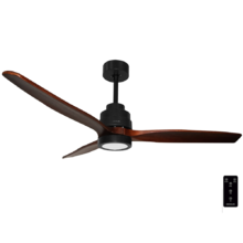 Ventilateur de plafond EnergySilence Aero 3000. Lumière LED, 3 pales, 6 vitesses, minuterie 6 heures, télécommande, 35 W
