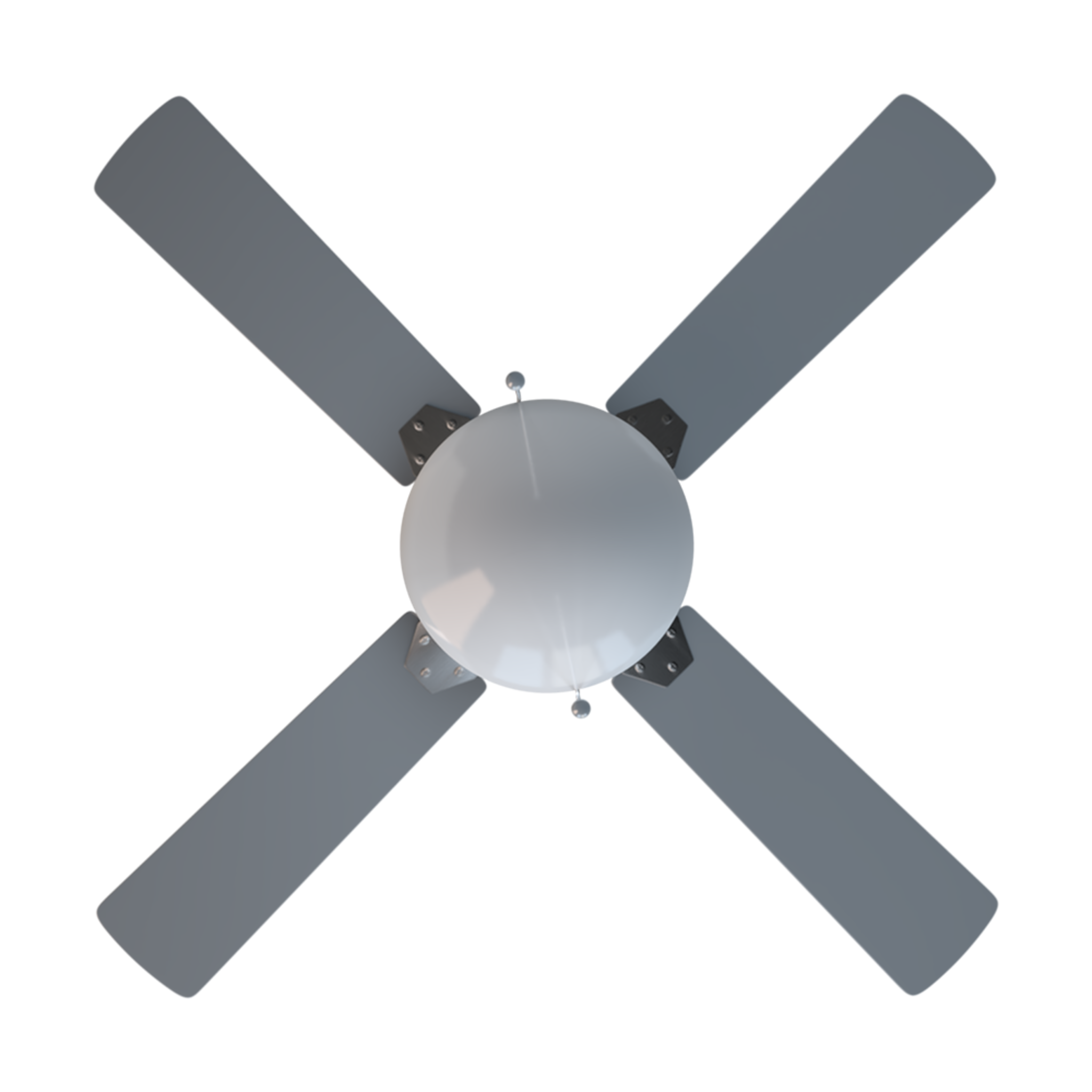 Ventilador de Techo EnergySilence Aero 450. 106 cm de Diámetro, Luz, 4 Aspas Reversibles, 3 Velocidades, Función Invierno, 50W