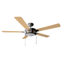 EnergySilence Aero 540 Ventilador de techo 52’’ de 5 aspas, 62 W, lámpara LED y función verano/invierno.