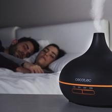 Umidificador ultrassônico e difusor de aroma com temporizador Pure Aroma 300 Yin. 10 W, 300 ml, temporizador até 6 horas, LED de 7 cores, função de aromaterapia, ultrassilencioso