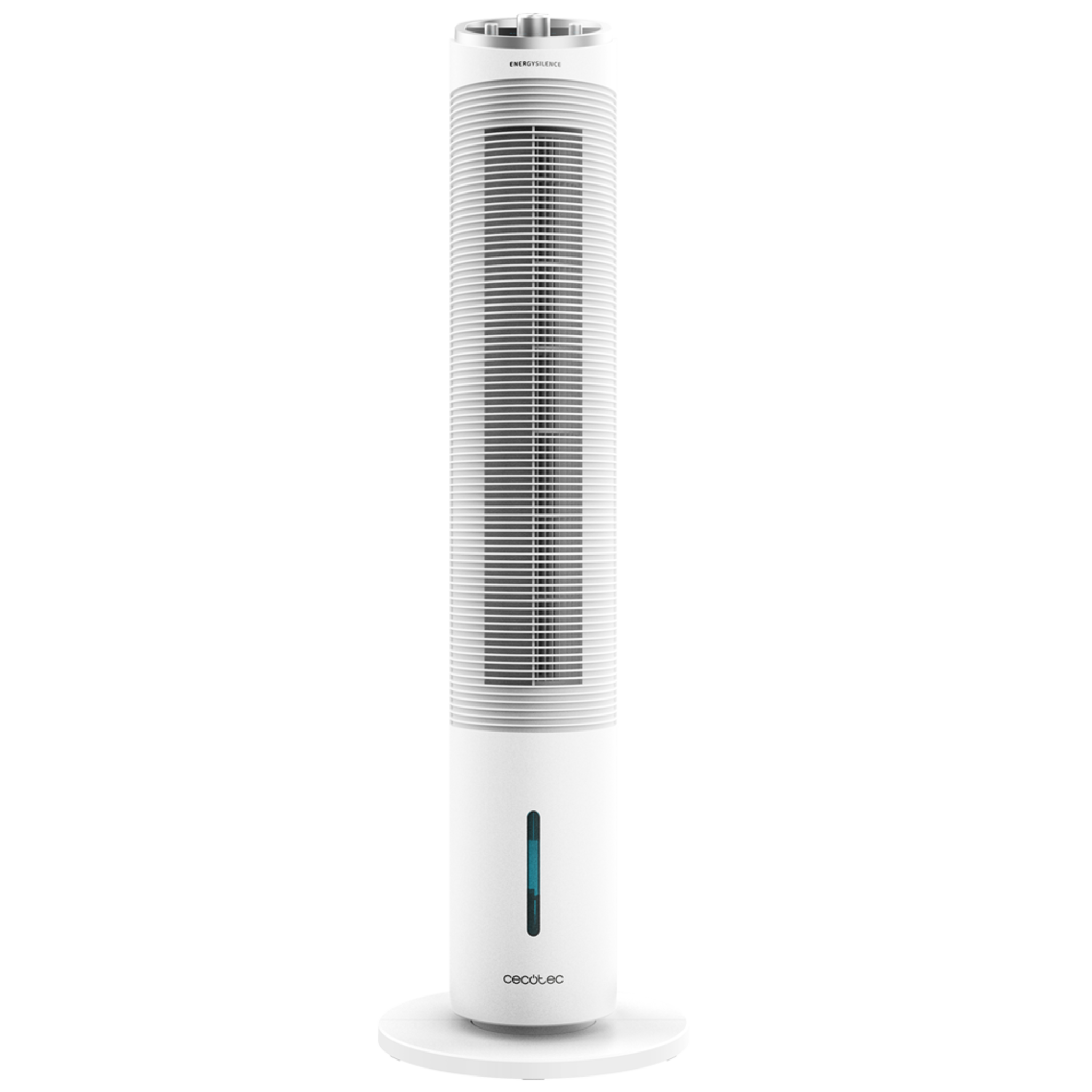 Climatizador evaporativo de Torre EnergySilence 2000 Cool Tower. 60 W, Depósito extraíble de 2 litros, 3 Velocidades, Oscilación de 60º, Caudal de Aire de 800 m3/h