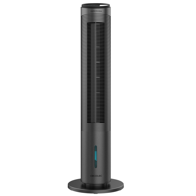EnergySilence 2000 Cool Tower Smart - Climatizador Evaporativo, Potencia 60 W, Depósito E xtraíble de 2 L, 3 Velocidades, 3 Modos con Oscilación, Temporizador, Control táctil