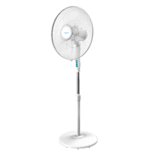 Ventilador de Pie y Sobremesa Cecotec 2in1. 40 W de Potencia, Diámetro 16,  5 Aspas, Altura Ajustable hasta 115 cm, 3 Velocidades, Oscilación  Automática de 75º: 35,99 €