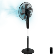 Ventilador de Pie y Sobremesa Cecotec 2in1. 40 W de Potencia, Diámetro 16,  5 Aspas, Altura Ajustable hasta 115 cm, 3 Velocidades, Oscilación  Automática de 75º: 35,99 €