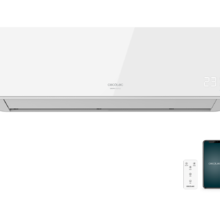 Split EnergySilence 12000 AirClima Connected 12000 BTU, Wärmepumpe, LED-Display, Fernbedienung, 5 Betriebsarten, 24h-Timer, 62db, Energieklasse A++