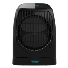 Cecotec Calefactor Eléctrico Bajo Consumo ReadyWarm 2050 Max Force Rotate  White, Termoventilador de 2000 W, Oscilación de 65 grados, 3 Modos,  Termosta