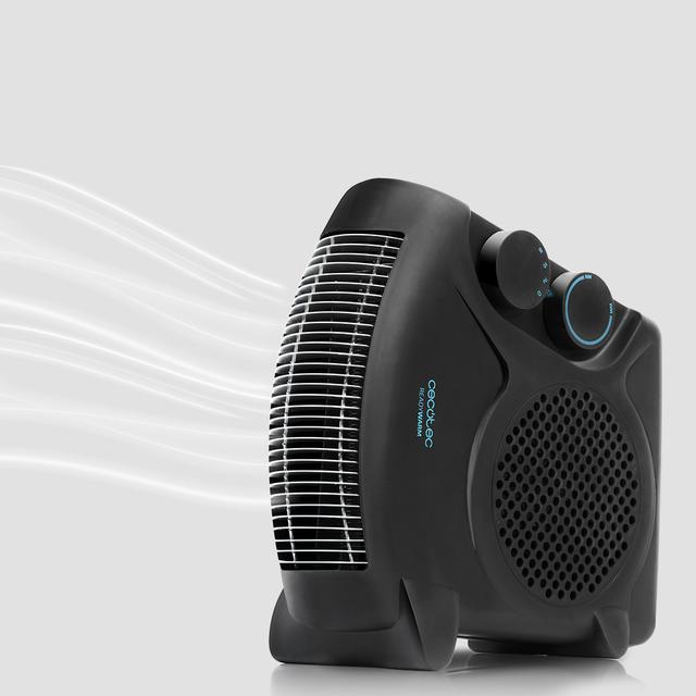 Ready Warm 9700 Dual Force Con 2000 W, 2 Niveles De Potencia Y 3 Modos De Funcionamiento.